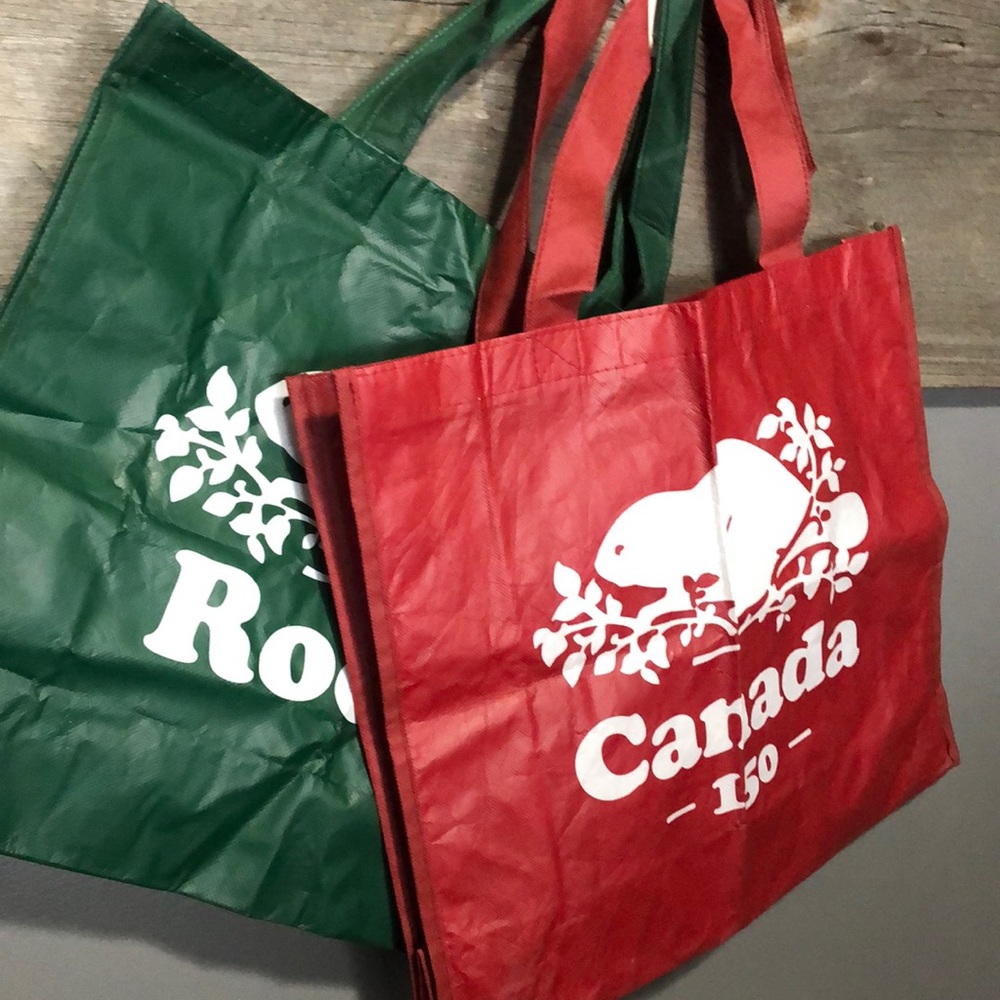 Roots NEW reusable bags